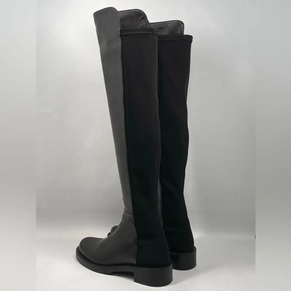 Stuart Weitzman Leather Over-The-Knee Boots size 6
